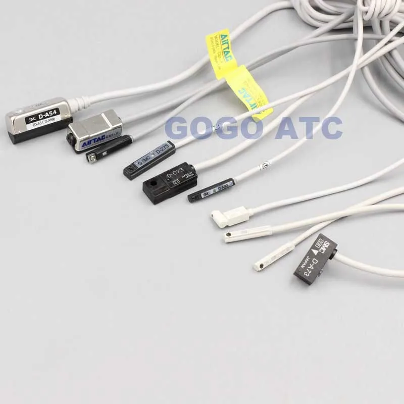 Светодиодный геркон D-A93/A73/C73/Z73/90/B54/A54/M9B/M9N CS1-J/U/F/S/G/M пневматический цилиндр Магнитный датчик переключатель