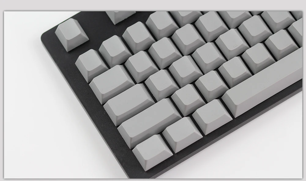 Kbdfans пустой PBT Keycap серый вишневый профиль для Cherry MX переключатели механическая клавиатура G803000 3494 G80-3800 ANSI ISOlayout