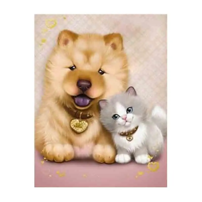 

Набор для алмазной вышивки «милая собака», 5D, Dpsupr