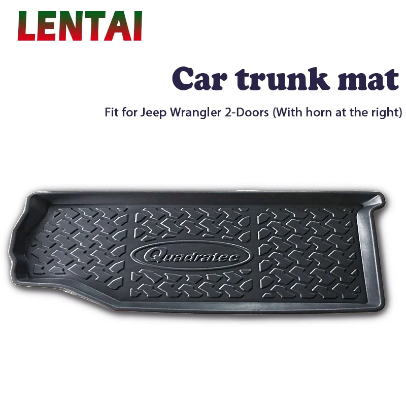 LENTAI 1 шт. Автомобильный задний багажник Грузовой Коврик для Jeep Wrangler 2 двери со