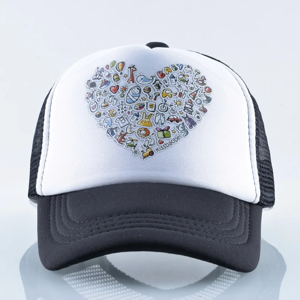 TQMSMY Мультипликация форма сердца летняя кепка детская бейсбольная Детская с