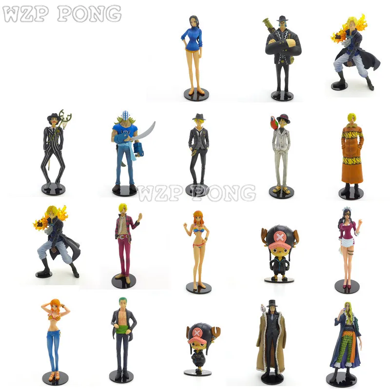 Цельная аниме игрушка Luffy Roronoa Зоро нами Sabo франки Санджи убийца Baby5 чоппер модель