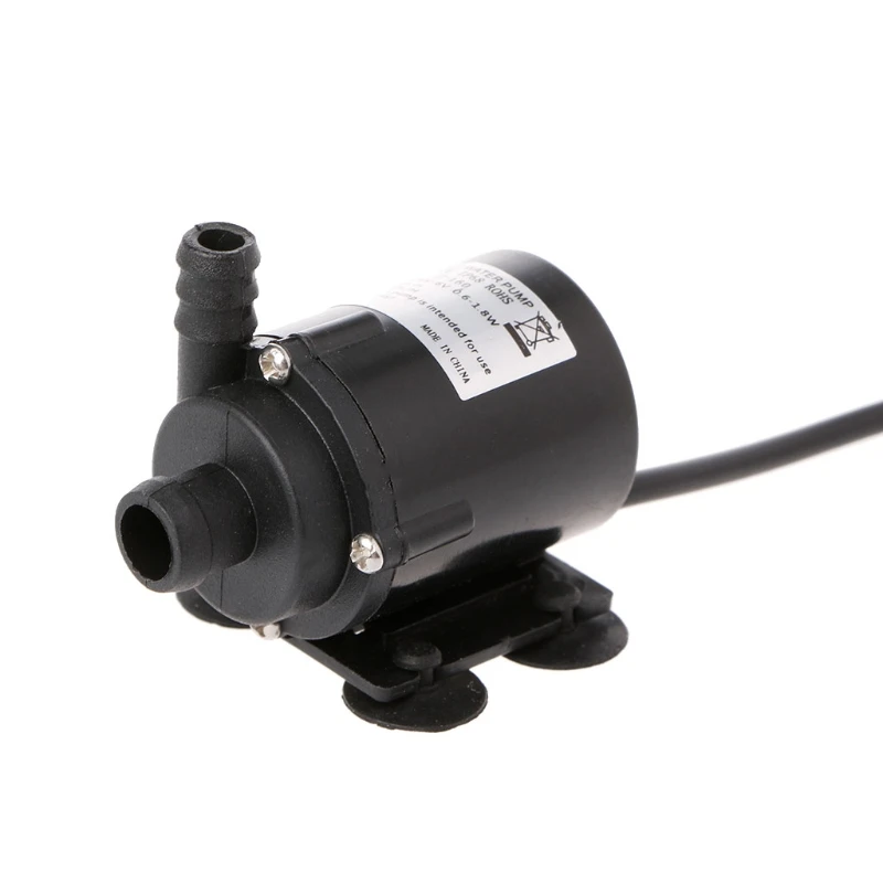 Мини USB DC5V Бесщеточный погружной мотор водяной насос для ПК система водяного охлаждения