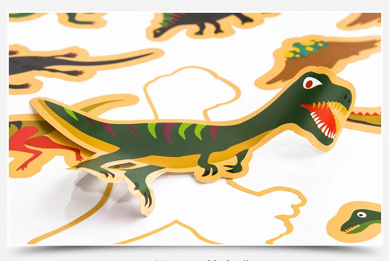 Оригинальная детская наклейка многоразовая самоклеящаяся прозрачная ПВХ-пленка