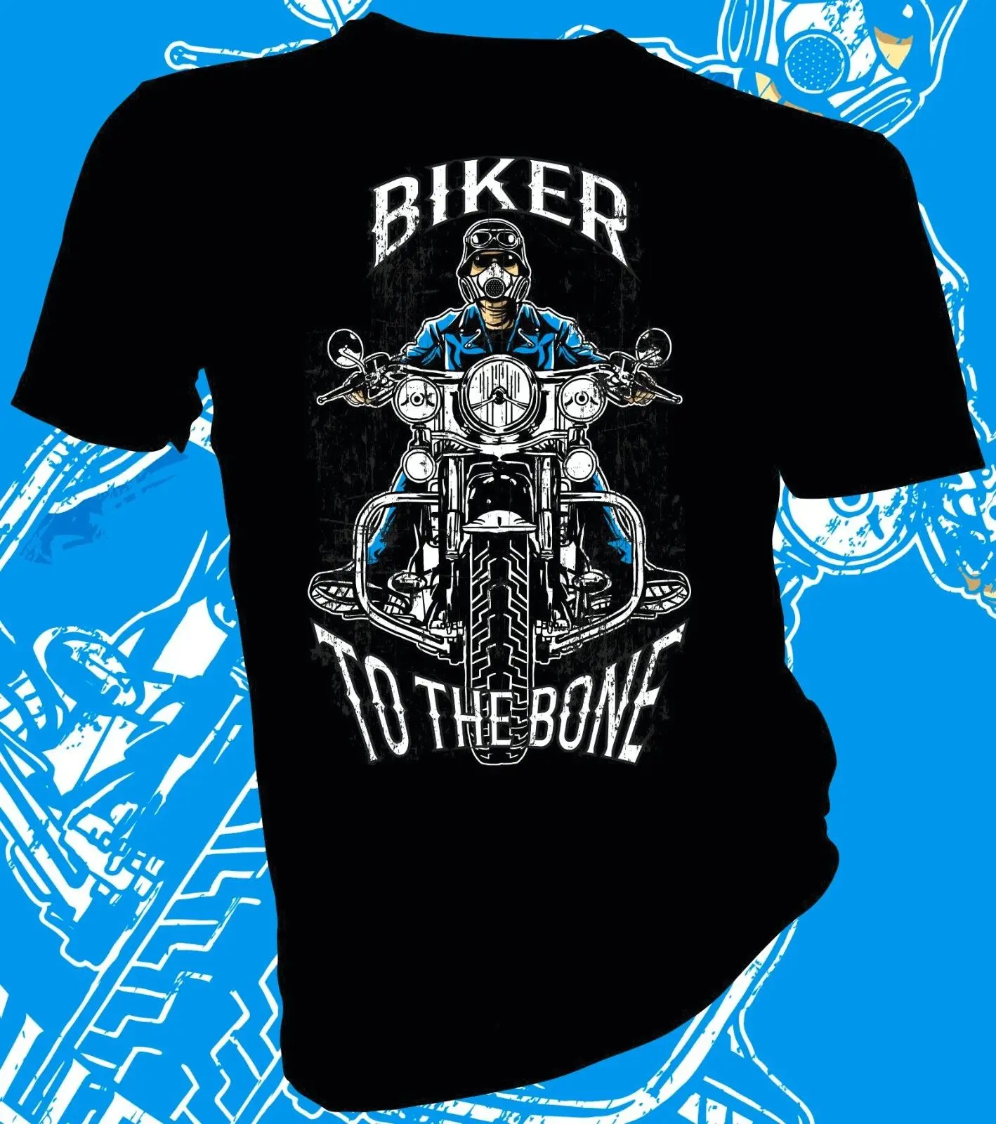 

2019 Fashion Hot sale Cafe Racer Motorbike Biker To The Bone, Biker, Motorcycles, Adult Unisex & Female T-Shirt Tee shirt