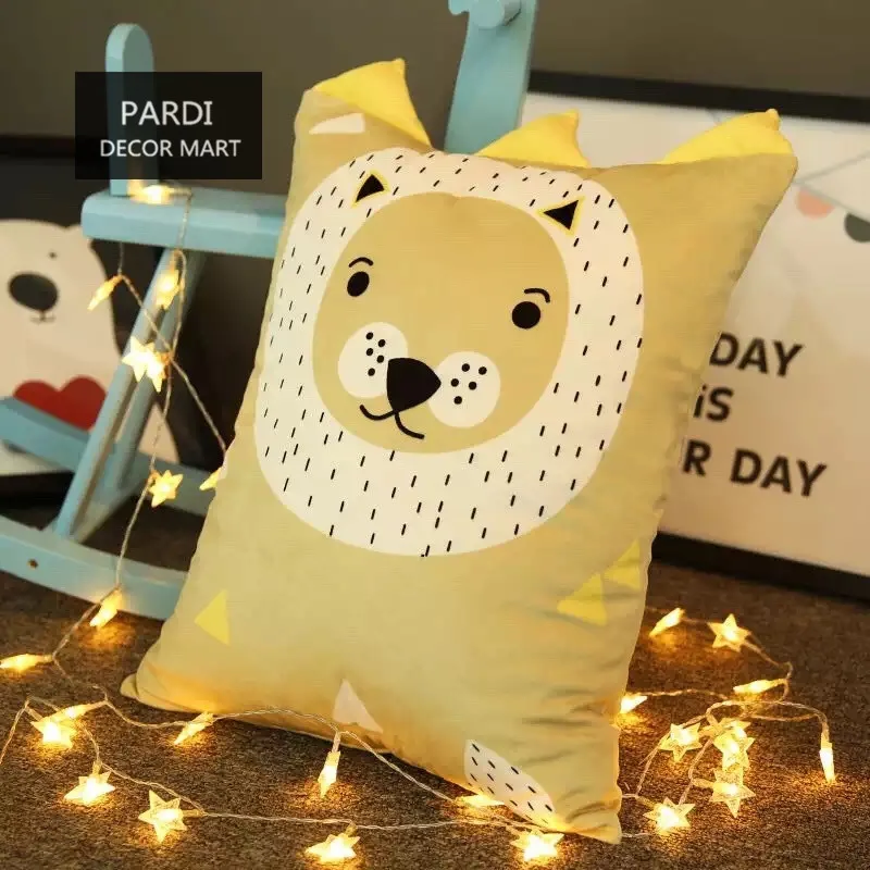 Популярная детская мультяшная подушка для дивана украшение комнаты милая детей 1