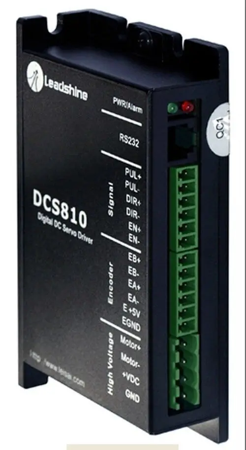 1 шт. обновленный Leadshine DCS810 матовый Серводвигатель постоянного тока 80VDC пиковый