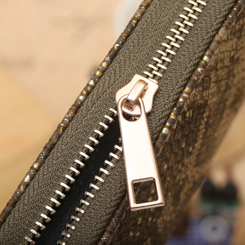 Женский кошелек из змеиной кожи длинный супер высокое качество сумка для денег