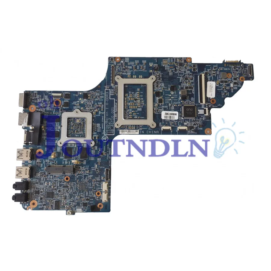 JOUTNDLN для HP pavilion DV7 DV7T DV7-7000 материнская плата ноутбука 682169-001 17 дюймов DDR3 GT630M |