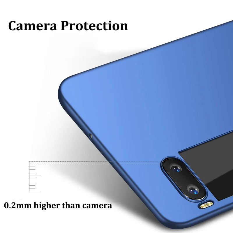 Чехол MAKAVO для Meizu Pro 7 Матовый Жесткий Пластиковый Тонкий чехол с защитой 360