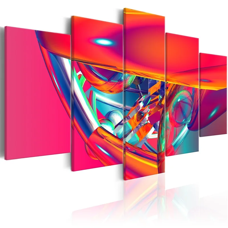 

5 Panel Wall Pictures for Living Room Picture Print Painting On Canvas Wall Art Home Decor Living Room Canvas Print/PJMT-B (665)