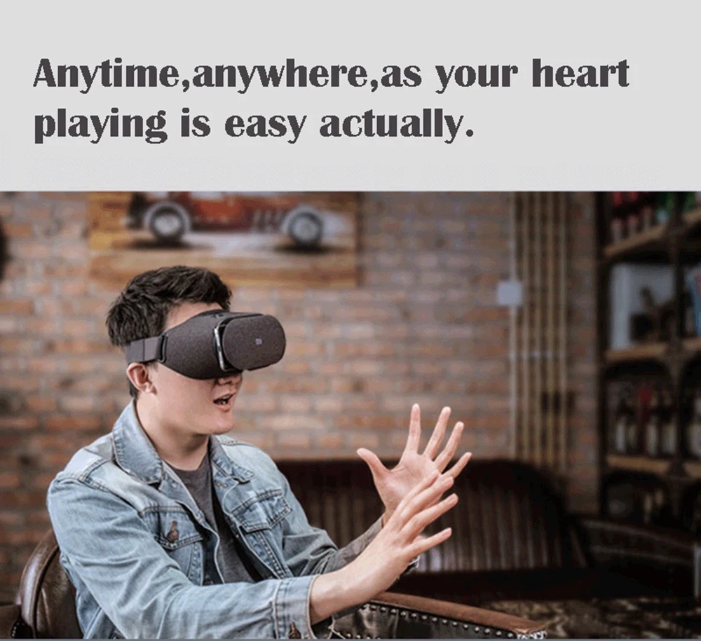 Оригинальные Xiaomi VR Play 2 Очки виртуальной реальности, 3d-очки с эффектом погружения для смартфонов 4,7-5,7 дюймов 1080 P, инструмент интеллектуального управления
