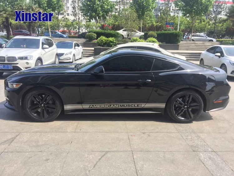 Автомобильная боковая наклейка для Ford Mustang 2 шт.|Наклейки на автомобиль| |