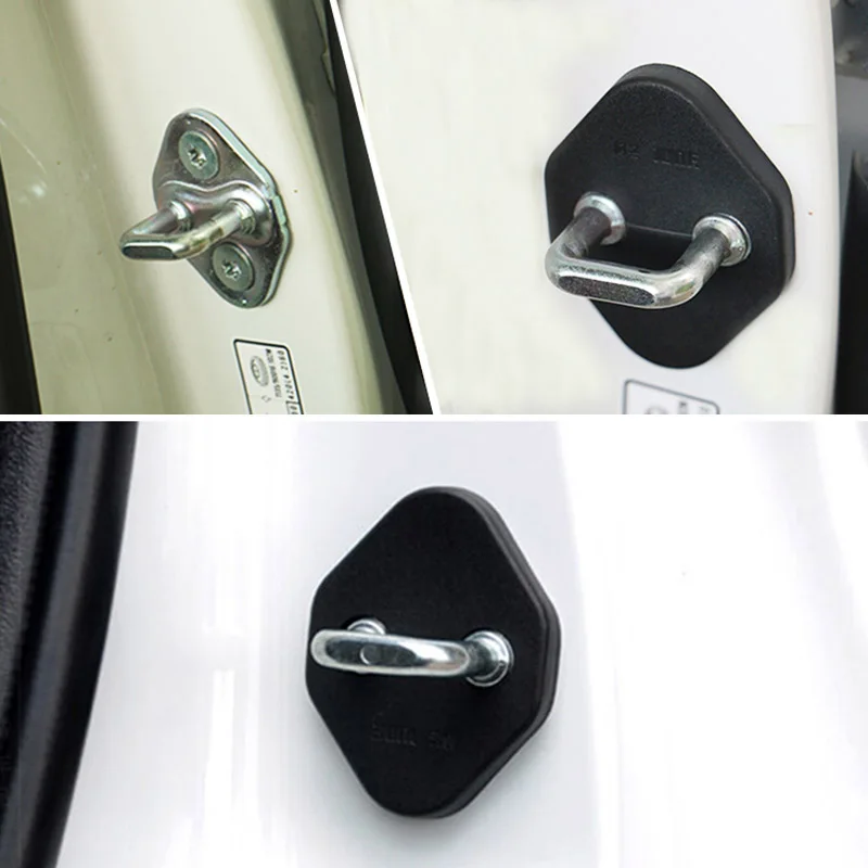 4x крышка дверного замка, подходит для Toyota Prius XW50 4th Gen, чехол с пряжкой, наклейка, Защитная крышка для проверки руки