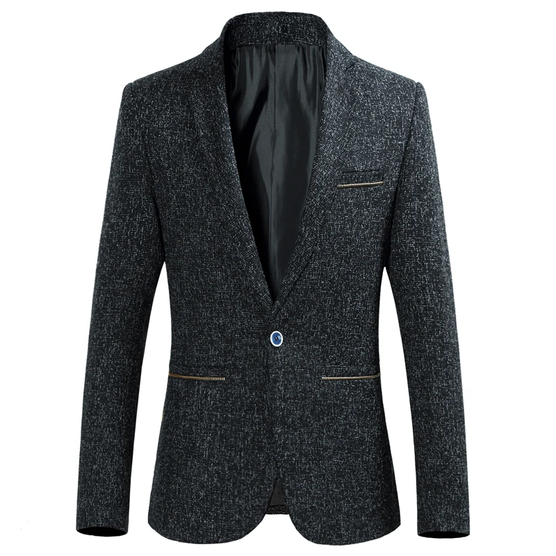 Повседневный костюм для мужчин модные костюмы осенне зимний Весенний высокое