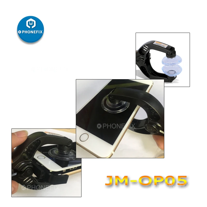 PHONEFIX JM-OP05 плоскогубцы для открывания ЖК-экрана на присоске DIY инструмент экрана