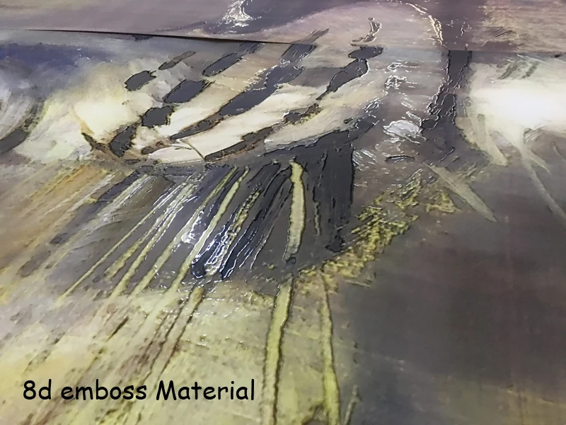 Настенные 3d обои с изображением большого замка радужной лошади животных