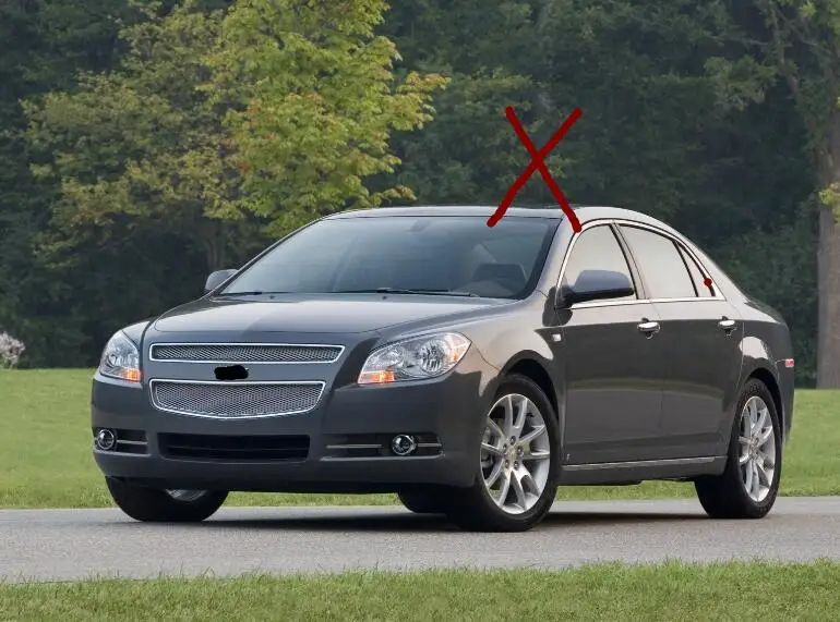 Для Chevrolet Malibu 2013 Серебряный верхний нижний передний бампер сетка решетка гриль 2 шт