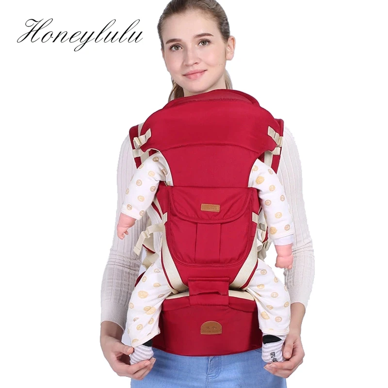 Эргономичная слинг Honeylulu для новорожденных съемный рюкзак кенгуру Всесезонная