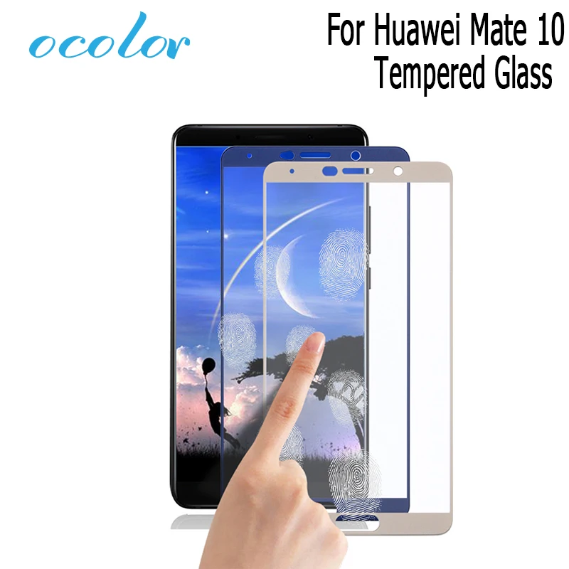 Ocolor для Huawei Mate 10 стальная пленка из закаленного стекла 5 9 &quotЗащитная замена