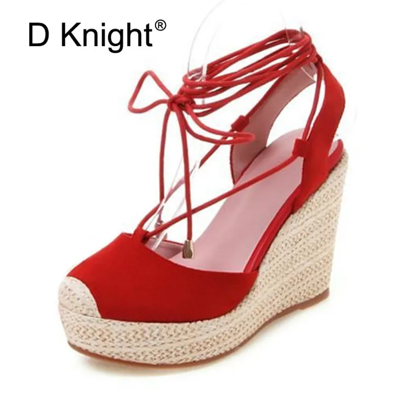 Женские сандалии-гладиаторы эспадрильи с перекрестными завязками дизайнерская