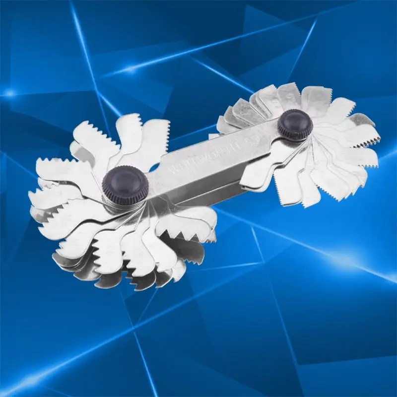 51/52Pcs Stainless Steel Thread Plug Gage 60 and 55 Degree Screw Pitch Measuring Tool | Инструменты