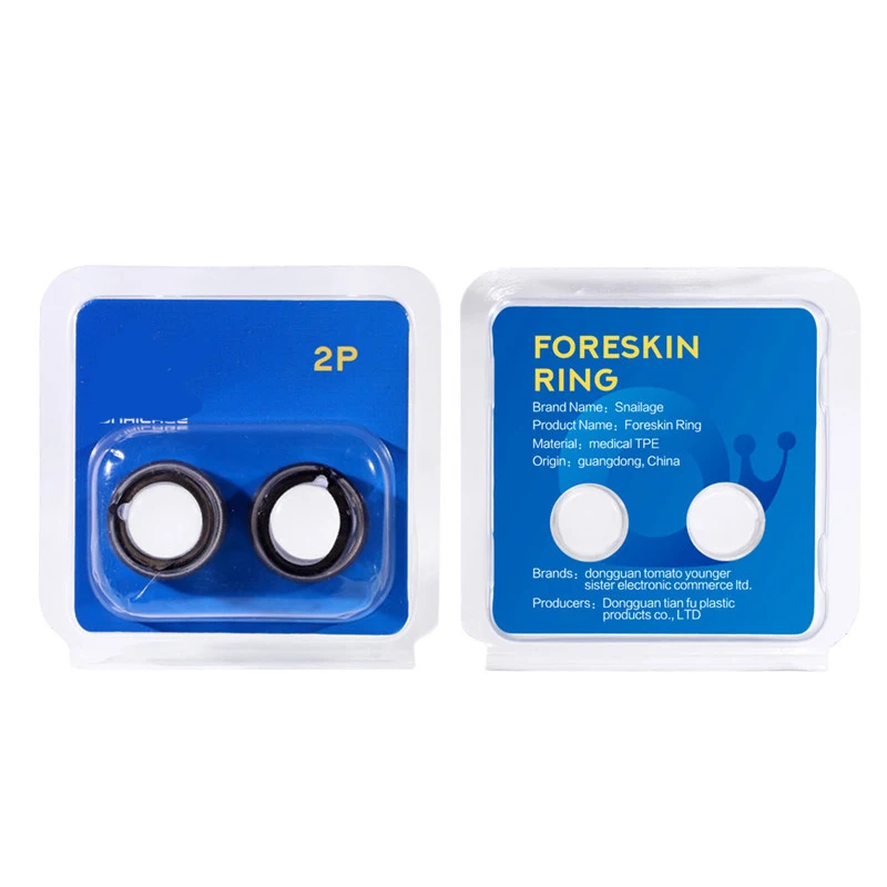 2 шт. мужское кольцо для коррекции фимоза с задержкой по времени | Красота и