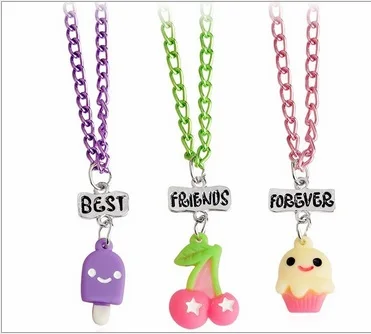 Ожерелье Best Friends Forever для детей 3 шт./компл.|bff necklace|necklace bestnecklace for children |