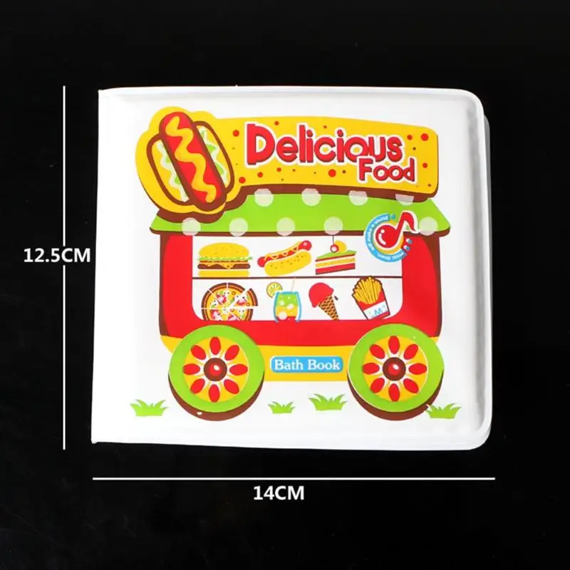 Детские Обучающие Игрушки для раннего развития книги для ванной комнаты водонепроницаемые книги детские водные игрушки для ванной с устройством детский подарок