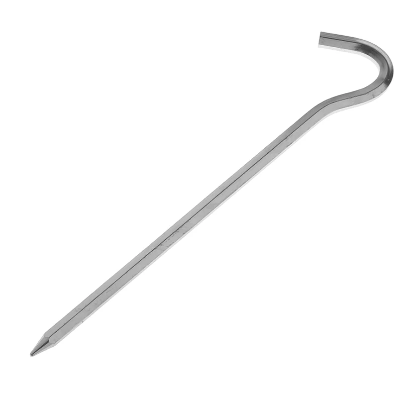 10 шт./компл. Серебристая палатка заколки аксессуары для палаток настольного