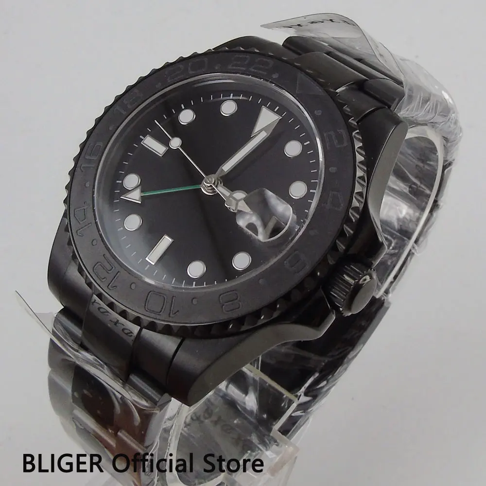 Часы мужские с сапфировым стеклом Классические стерильные светящиеся