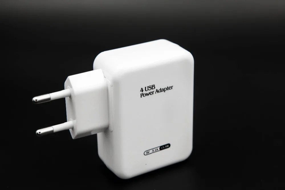 Usb концентратор 4 порта адаптер питания настенное домашнее зарядное устройство