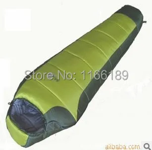  10 градусов зимой на открытом воздухе палатка хлопка спальный мешок Мумия Тип