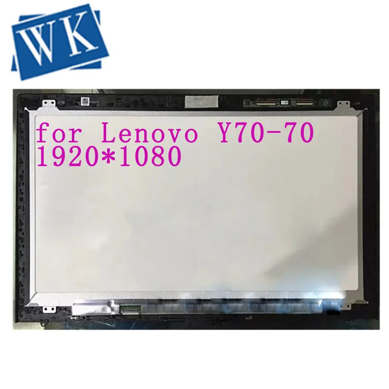 Бесплатная доставка Для Lenovo Y70 70 FHD ЖК сенсорный экран + рамка в сборе