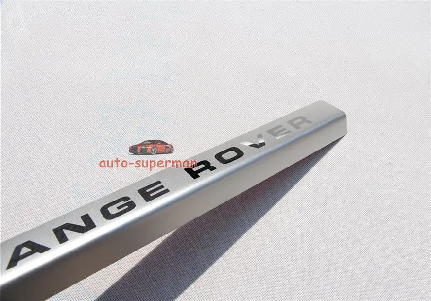 Накладки на пороги для Land Range Rover sport L405 L494 2014 2015 2016|scuff plate|door sill scuff platedoor |