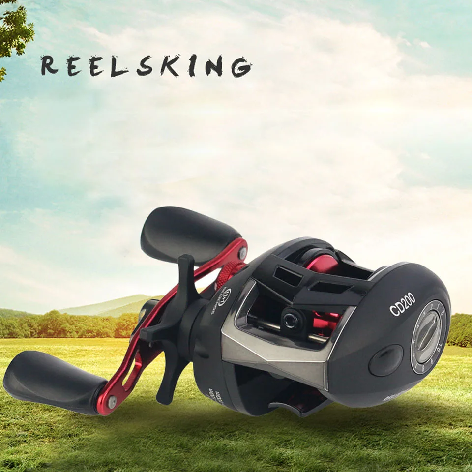 

12+1BB Left Right Hand Baitcasting Reel 7.3:1 Bait Castingfishing reel With Magnetic Brake Carp for fishing