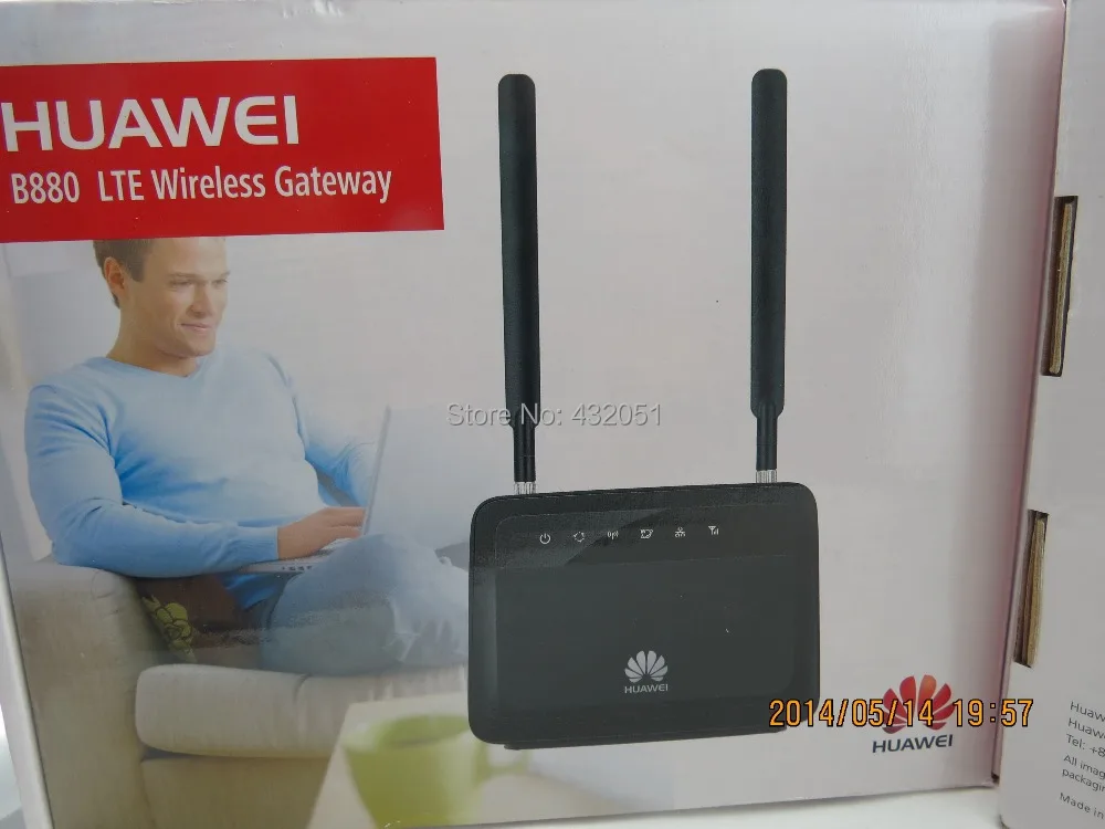

Huawei B880 150Mbps 4G FDD & TDD LTE Router (B880-70) Successor of The B593(Antenna included)