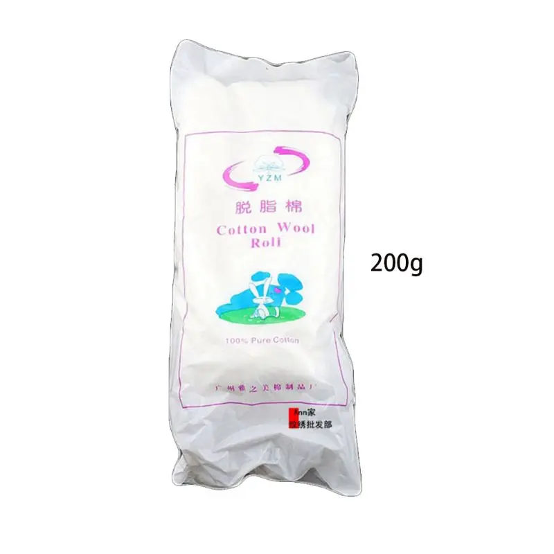

200g Medical Disinfection Tampons Absorbent Cotton Rolling Balls Sanitation Cleaning Surgery Healthy Hygiene Makeup Accessories