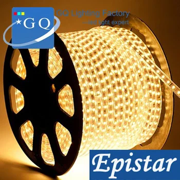 

factory sale 5050 LED strip light LED ribbon lamp 5050 led tape string ribbon bundle 220v - 240v 60leds/m Waterproof