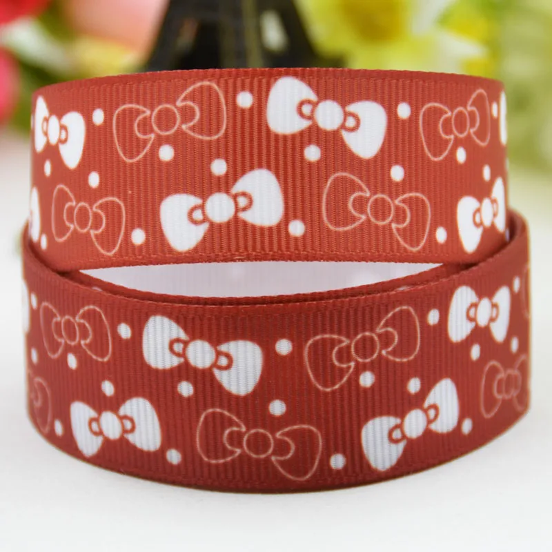 

7/8 ''22 мм, 1" 25 мм, 1-1/2 "38 мм, 3" 75 мм бант принт с персонажами мультфильмов, корсажная лента вечерние свадебные украшения 10 ярдов X-01839