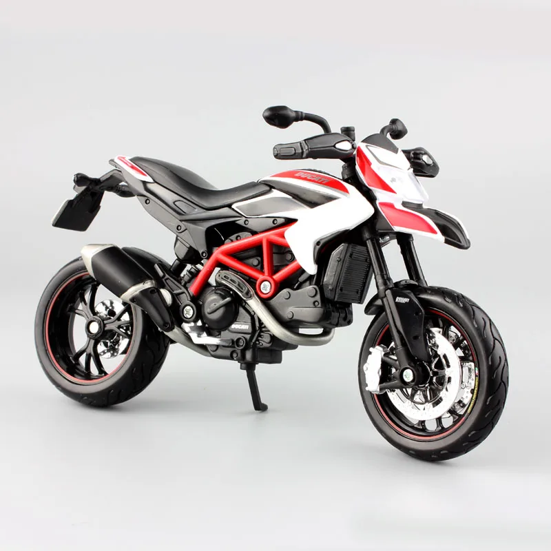 1/12 весы небольшой Hypermotaro 1100 EVO SP Corse supermotard Мотогонки металлический бак модель Авто