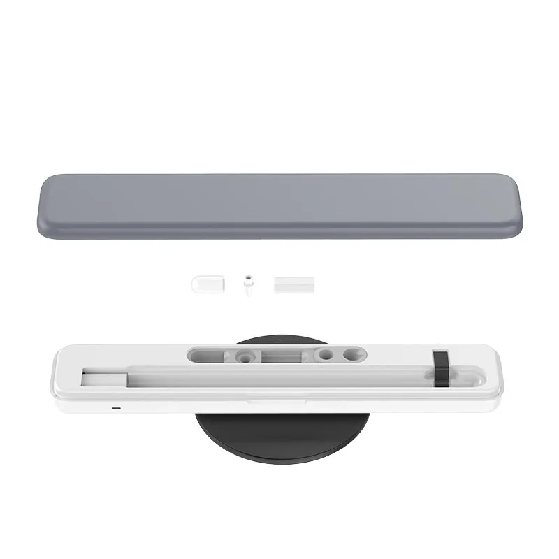 Портативный Зарядка для стилуса чехол для Apple Pencil 1 Беспроводной Зарядное устройство приемник крышка для хранения Зарядное устройство чехол для Apple Pencil