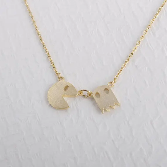 Ожерелье с подвеской маргаритки Забавный герой юмористический Пак ожерелье