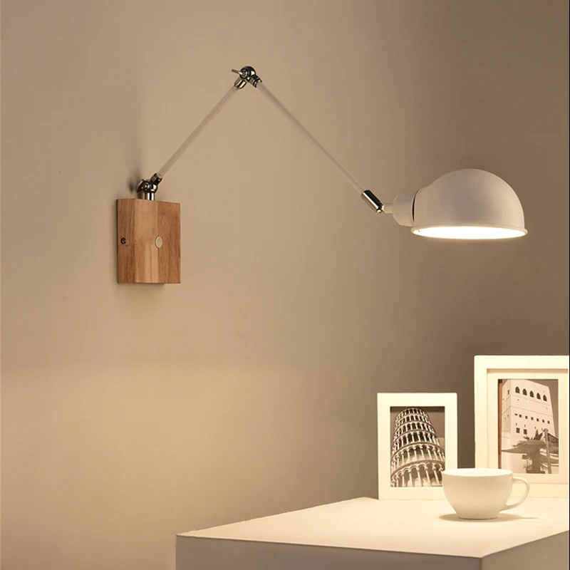 

LED Wall Lamp Retro Indoor Wall Lighting Fixtures Bathroom Mirror Light Wall Sconces Living Room Wall Lights Vintage Sconce