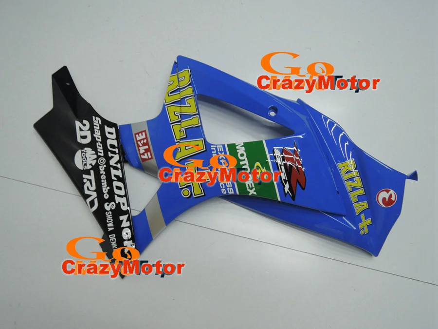 Подходит для SUZUKI K7 GSX R1000 GSXR1000 2007 2008 OEM Настроить синий гоночный мотоцикл