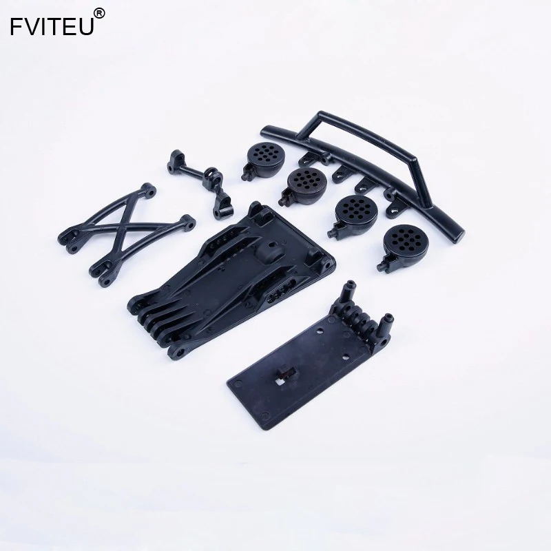 

FVITEU Plastic Front Bumper Set For 1/5 HPI baja 5T Rovan King Motor