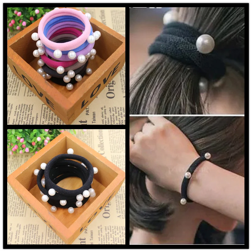 Наивысшее качество (5 см) жемчуг галстук Резинки 2015 новые модные кейсы конфетных