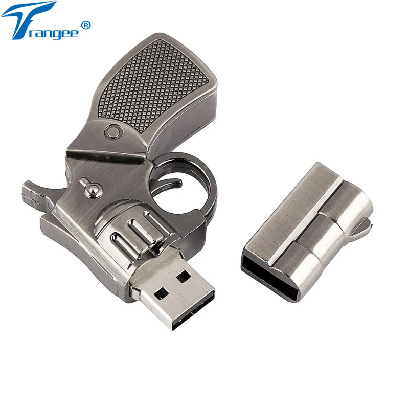 Trangee Gun Shape USB Flash Drive Pen Fold Storage Pendrive Pistol Style 8gb 16GB 32gb 2.0 Memory Stick | Хранение данных