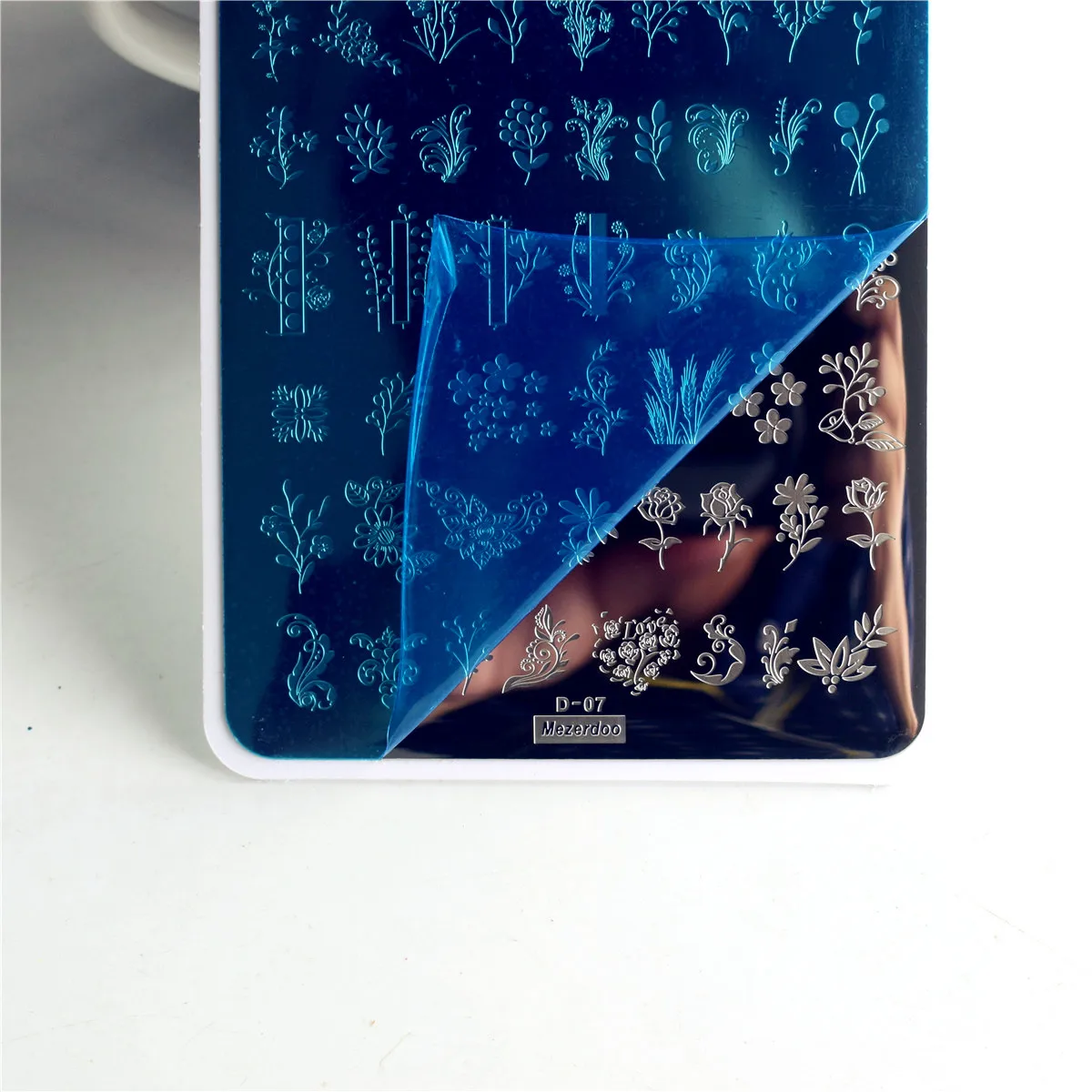 Трафарет с изображением природных цветов и для сада|Шаблоны дизайна ногтей| |