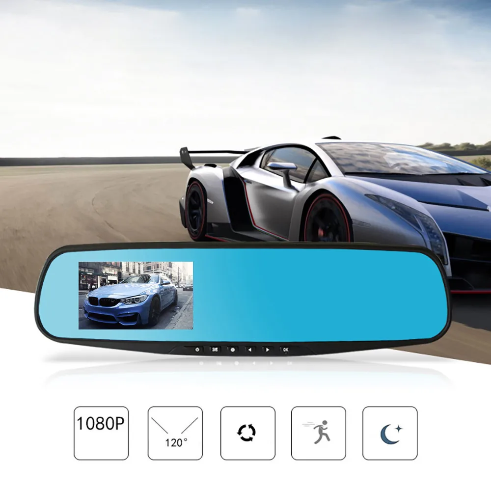 1080P HD Автомобильный видеорегистратор DVR объектив камера заднего вида головка